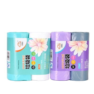 OK 콤포스트 인증을 가진 다채로운 두꺼운 고품질 HDPE 드래그 스트링 쓰레기 봉지