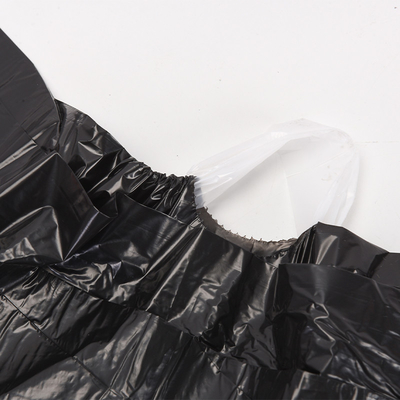 HDPE 15 pcsrolls 직접 주문 맑은 높은 부엌 드래그 스트링 청소 플라스틱 쓰레기 봉지