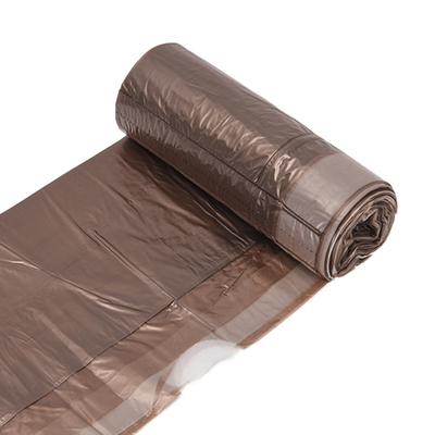 HDPE 15 pcsrolls 직접 주문 맑은 높은 부엌 드래그 스트링 청소 플라스틱 쓰레기 봉지