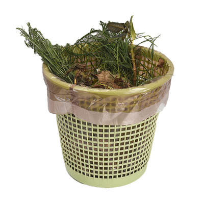 HDPE 15 pcsrolls 직접 주문 맑은 높은 부엌 드래그 스트링 청소 플라스틱 쓰레기 봉지
