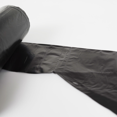 매듭 닫기 중형 대형 쓰레기 봉지 밀폐 핸들 HDPE/LDPE/LLDPE 재료