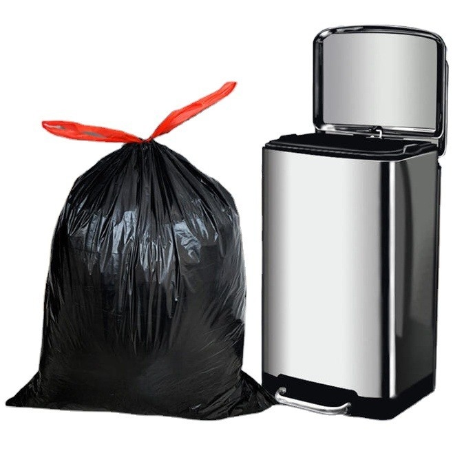 30 갤론 HDPE/LDPE/LLDPE의 주문형 드래그스트링 쓰레기 봉지