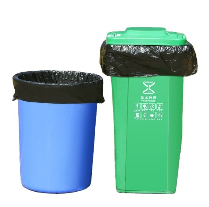 맞춤 주문 HDPE 중형용품 평면 주머니 상업용 호텔 재산 대형 플라스틱 가방