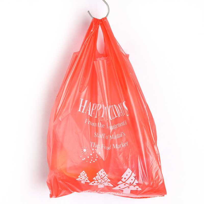 사용자 지정 로고 HDPE 플라스틱 드래그 스트링 쇼핑 웨스트 가방 편리한 쇼핑