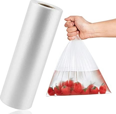 과일 채소 베이커리 간식 식료품 가방 HDPE 생산 가방 롤 5-40mc 두께