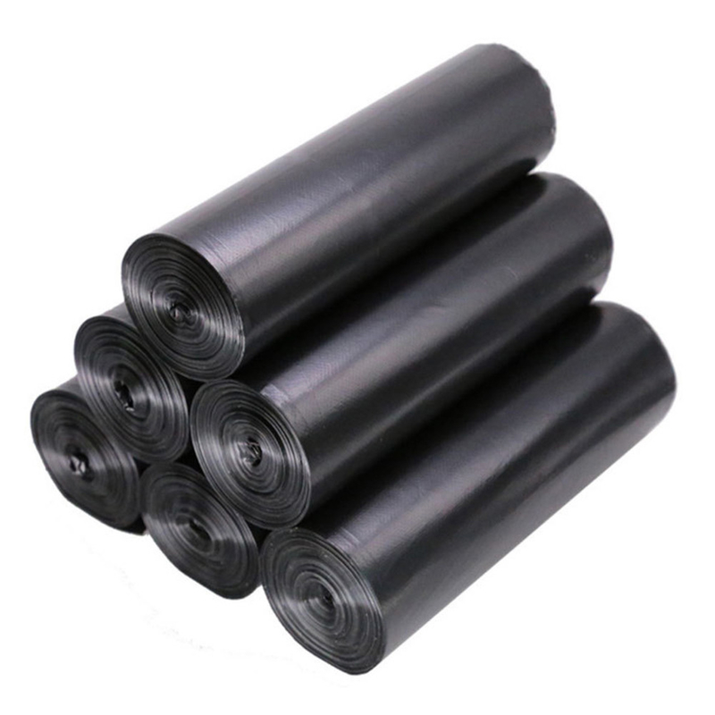 가정용 재활용 재료로 만든 대형 휴대용 HDPE 플라스틱 빈 라인어 쓰레기 봉지