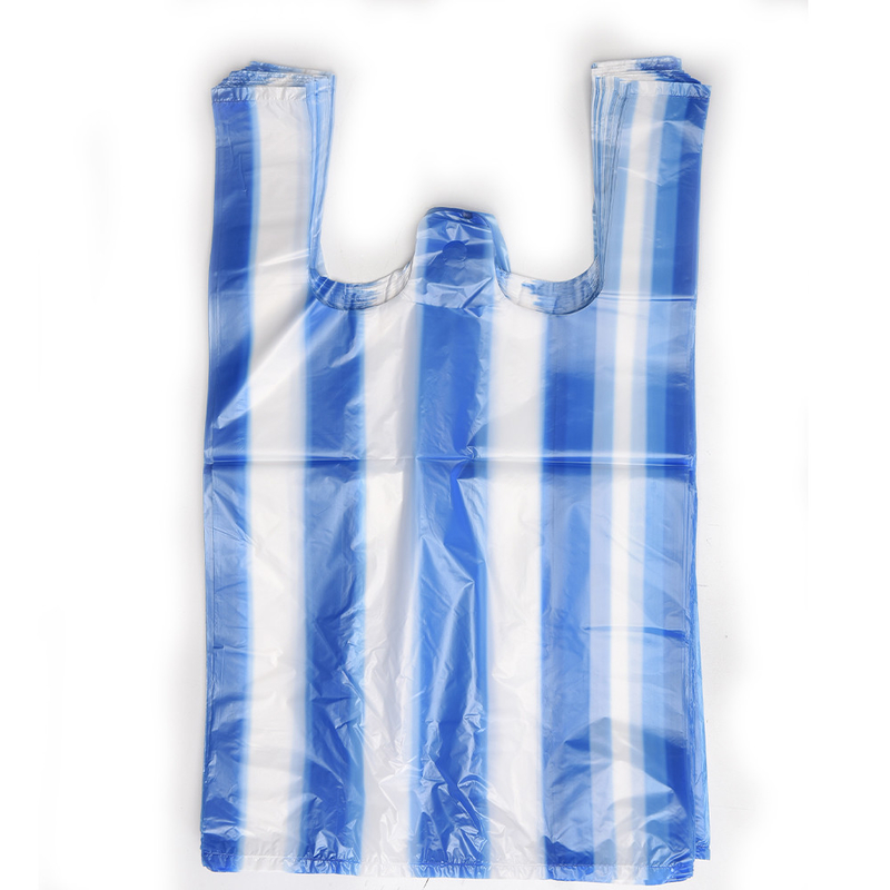개인 맞춤형 HDPE LDPE LLDPE 티셔츠 비즈니스 쇼핑 필요를위한 플라스틱 쇼핑 가방