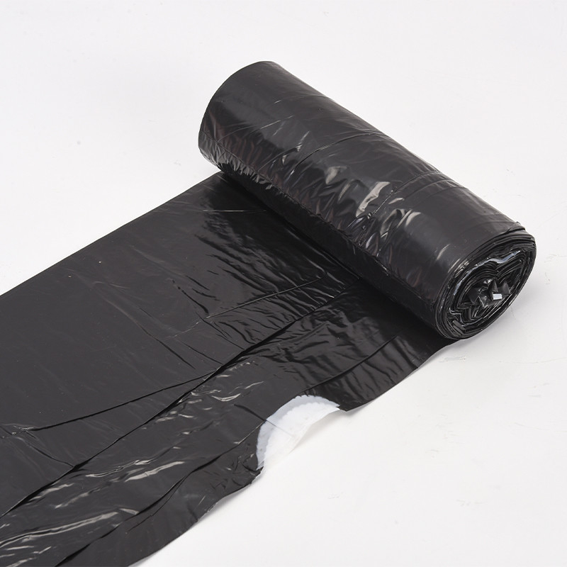 38X50 블랙 쓰레기 밀 개인 접힌 Hdpe 플라스틱 쓰레기 봉지 B2B 구매