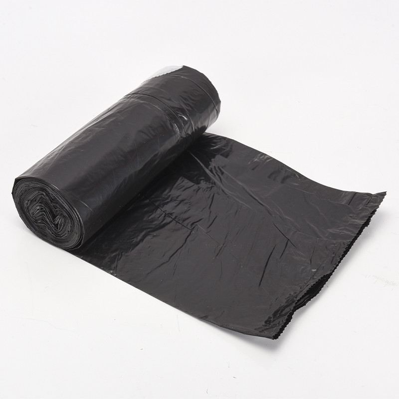 건설 120L HDPE 100L 가전용품용 밧줄이 있는 맑은 쓰레기 가방