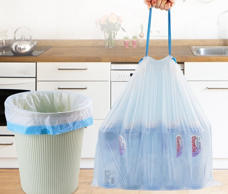 사용자 정의 주문 받아 13 갤론 HDPE/LDPE/LLDPE 플라스틱 쓰레기 봉지