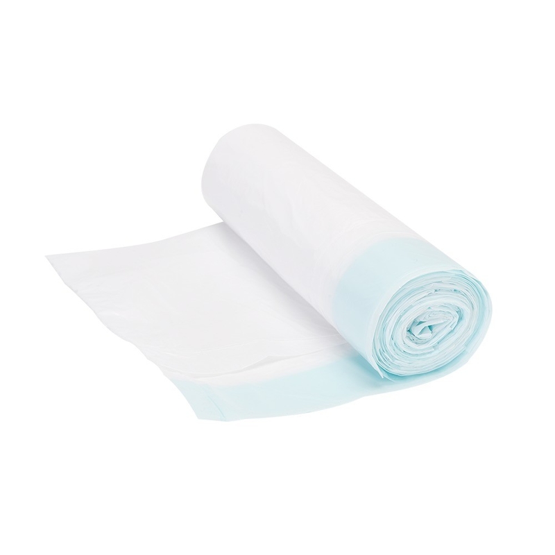 Hdpe 버진 물질 별 봉인 쓰레기 봉지 롤 플라스틱 봉지 파란색 분홍색 검은 노란색